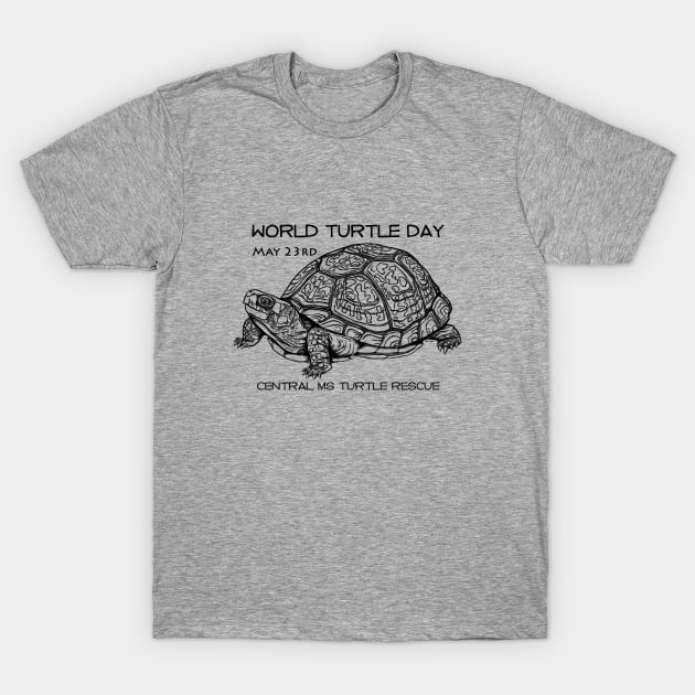 World Turtle Day - Eastern Box Turtle T-Shirt by CMTR Store